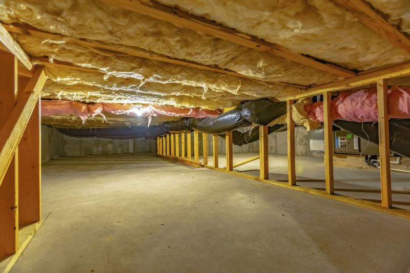 Crawlspace with Insulation